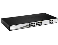 картинка D-Link DGS-1210-28/C1A  WebSmart коммутатор с 24 портами 10/100/1000Base-T + 4 комбо 1000Base-T/SFP от магазина Интерком-НН