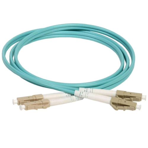 картинка Патч-корд оптический дуплексный LC/UPC-LC/UPC MM 50/125мкм OM3 многомодовый (duplex) 1 метр от магазина Интерком-НН