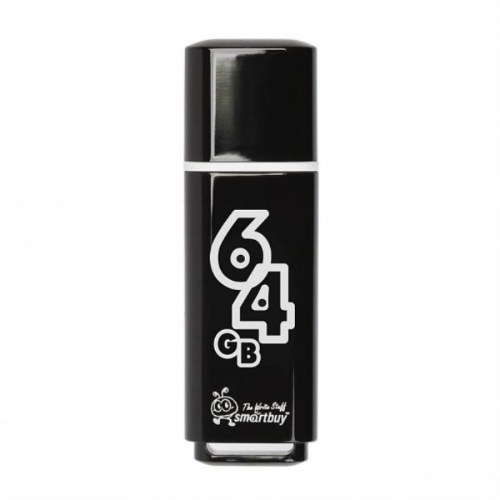 изображение Память USB 64Gb Smart Buy Glossy черный 2.0 (SB64GBGS-K) магазин Компании Интерком-НН фото 2 картинка Память USB 64Gb Smart Buy Glossy черный 2.0 (SB64GBGS-K) от магазина Интерком-НН фото 2