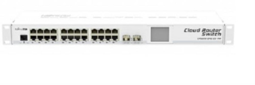 изображение Routerboard 226-24G-2S+RM 24 x Ethernet 10/100/1000 Мбит/сек Router, Mikrotik магазин Компании Интерком-НН картинка CRS226-24G-2S+RM, Routerboard 226-24G-2S-RM 24 x Ethernet 10/100/1000 Мб Router, Mikrotik от магазина Интерком-НН