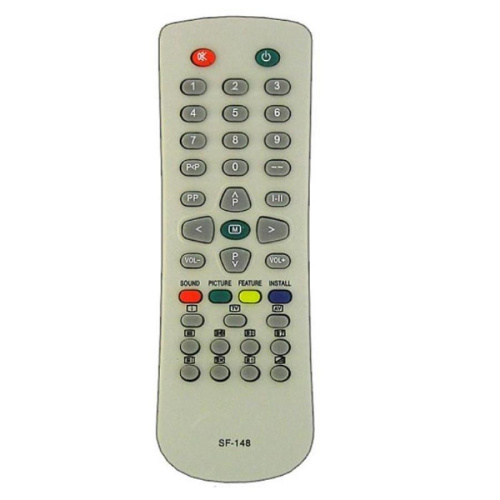 картинка Huayu SF-148 (17989) Пульт дистанционного управления (ПДУ) для телевизора Vestel SF-148 (2040) от магазина Интерком-НН