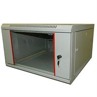 картинка Шкаф настенный 15U серия WM (600х650х770), разборный, серый Netko от магазина Интерком-НН