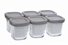 картинка Tefal XF100032 комплект баночек для йогуртницы (уп. 6шт) от магазина Интерком-НН