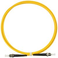 картинка Патч-корд оптический (optic patch cord) ST/UPC-ST/UPC SM 9/125мкм одномодовый (simplex) 5 метров от магазина Интерком-НН