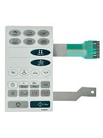 картинка Samsung DE34-10123C Сенсорная панель для СВЧ (микроволновой) печи M9G45 белая от магазина Интерком-НН