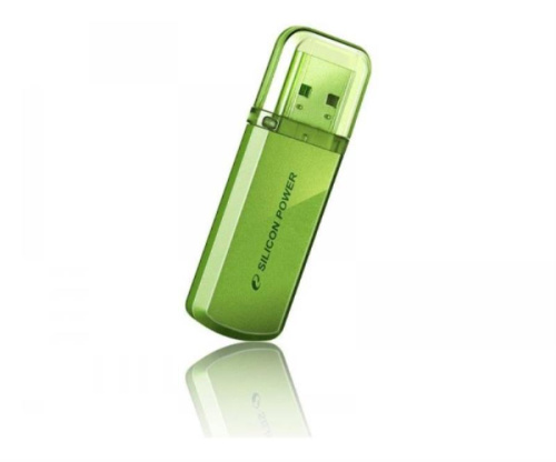 картинка Память USB 8 Gb Silicon Power Helios 101 Green от магазина Интерком-НН
