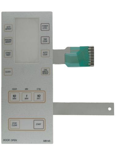 картинка Samsung 76013-0028-04 Сенсорная панель СВЧ (микроволновой) печи M8145 от магазина Интерком-НН