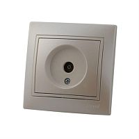 картинка Розетка TV оконечная LEZARD MIRA жемчужно-белый перламутр 701-3030-130 от магазина Интерком-НН