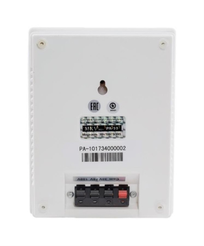 картинка MKV Pro PA-10 Настенный громкоговоритель, мощность 3Вт от магазина Интерком-НН фото 2