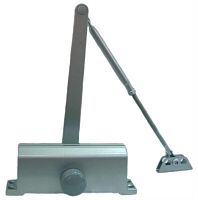 картинка Quantum QM-D740 Доводчик на дверь весом 65-85 кг, цвет: серебро от магазина Интерком-НН