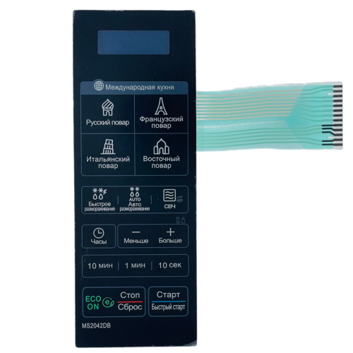 картинка LG MFM62977111 Сенсорная панель управления СВЧ MS2042DB черный от магазина Интерком-НН фото 3