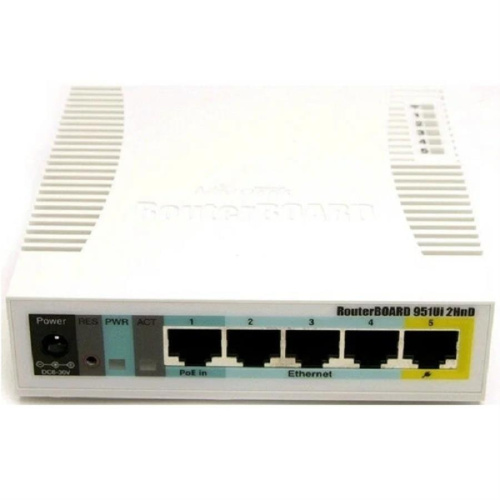картинка Mikrotik RB951Ui-2HnD, Routerboard Wi-Fi маршрутизатор 5xport LAN WIFI Wireless Router от магазина Интерком-НН фото 3