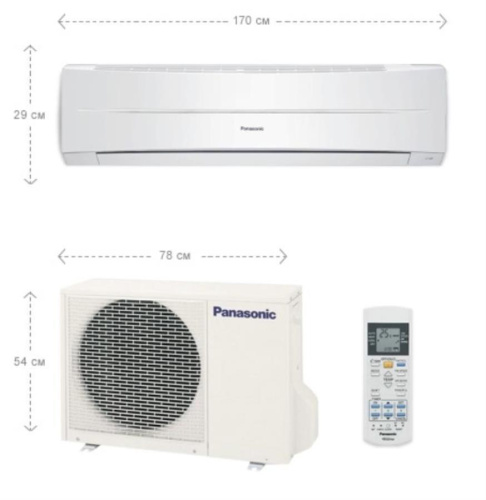 изображение Кондиционер Panasonic CS-PW24MKD / CU-PW24MKD Неинверторная сплит-система, тепло/холод магазин Компании Интерком-НН фото 2 картинка Panasonic CS-PW24MKD / CU-PW24MKD кондиционер, сплит-система, тепло/холод 6,70/7,14 кВт от магазина Интерком-НН фото 2
