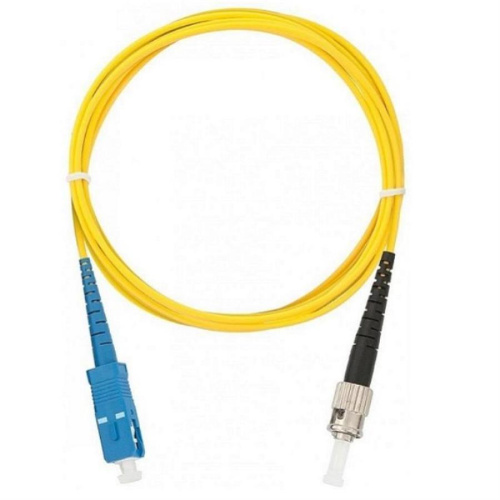 картинка Патч-корд оптический (optic patch cord) ST/UPC-SC/UPC SM 9/125 одномодовый (singlemode, sm) 1 метр от магазина Интерком-НН фото 2