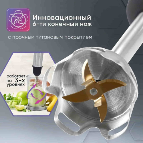 картинка HiSTORY IHB-527-CH5BM насадка измельчитель погружной (чоппер) для блендера IHB-527 от магазина Интерком-НН фото 4