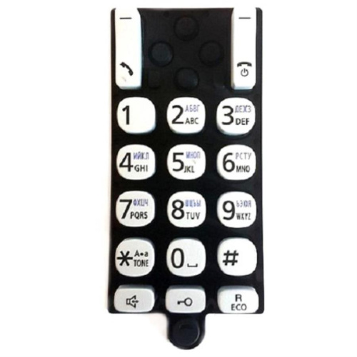 картинка Panasonic PNJK1239V клавиатура для DECT телефона KX-TGC310RU1, KX-TGC310UC1, 320RU1, 320UC1, 322RU1 от магазина Интерком-НН