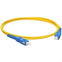 картинка Патч-корд оптический (optic patch cord) SC/UPC-SC/UPC SM 9/125мкм одномодовый (simplex) 15 метров от магазина Интерком-НН