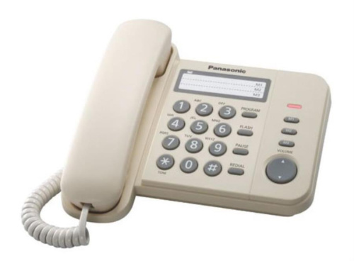 изображение Проводной телефон Panasonic KX-TS2352RUJ, цвет бежевый магазин Компании Интерком-НН фото 3 картинка Panasonic KX-TS2352RUJ проводной телефон, цвет бежевый от магазина Интерком-НН фото 3