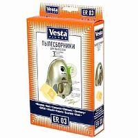 картинка Vesta filter ER03 комплект мешков-пылесборников бумажных (5шт) для пылесоса Bork, Vitek, Scarlett от магазина Интерком-НН