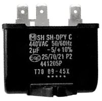 картинка Panasonic DS401205XPQC Конденсатор вентилятора внешнего блока кондиционера YW7MKD от магазина Интерком-НН