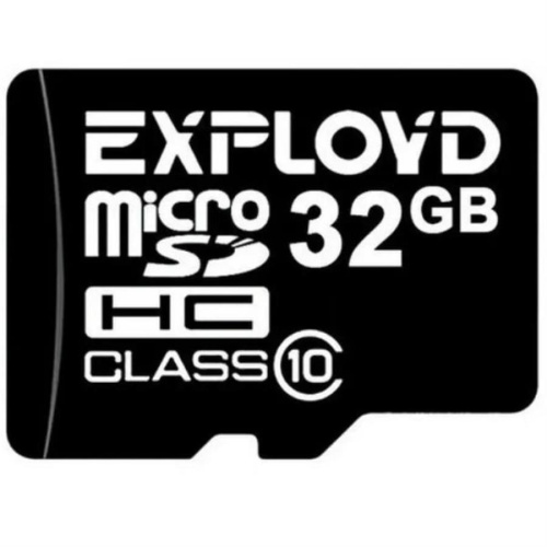изображение Память microSDHC 32Gb Exployd Professional class10 без адаптера (EX0032GCSDHC10) магазин Компании Интерком-НН картинка Память microSDHC 32Gb Exployd Professional class10 без адаптера (EX0032GCSDHC10) от магазина Интерком-НН