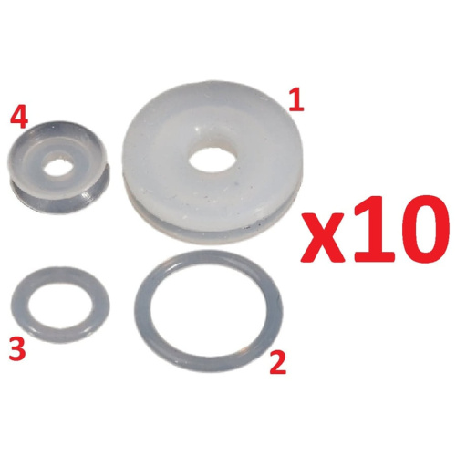 картинка 10-наборов силиконовых уплотнителей клапанов мультиварки-скороварки тип 1 от магазина Интерком-НН