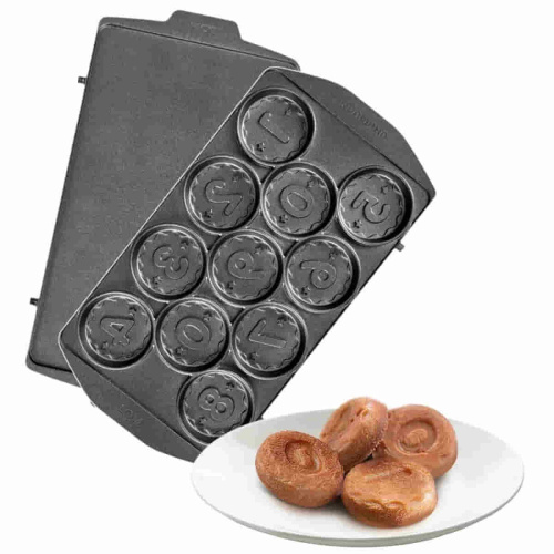 картинка Redmond RAMB-32 панель "цифры в круге" 2шт (форма для выпечки печенья) для мультипекаря 6 серии от магазина Интерком-НН фото 2