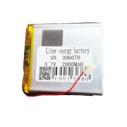изображение Аккумулятор 306070 Li-Po 3.7 В, 2000mAh магазин Компании Интерком-НН картинка Аккумулятор 306070 Li-Po 3.7 В, 2000mAh от магазина Интерком-НН