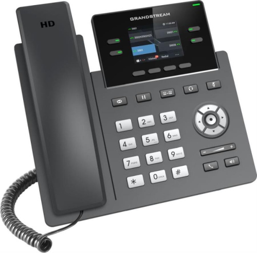 картинка Телефон IP Grandstream GRP-2612 черный от магазина Интерком-НН фото 8