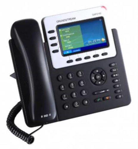 изображение Телефон IP Grandstream GXP-2140 черный магазин Компании Интерком-НН фото 5 картинка Телефон IP Grandstream GXP-2140 черный от магазина Интерком-НН фото 5