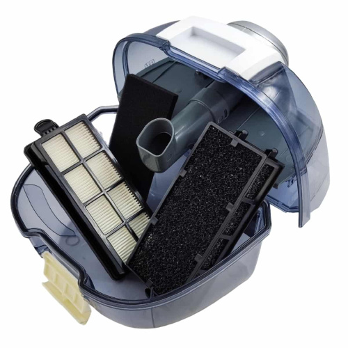 картинка Vitek VT-1833-KNSB-BLUE контейнер для сбора мусора в сборе c фильтрами к пылесосу VT-1833, синий от магазина Интерком-НН фото 2