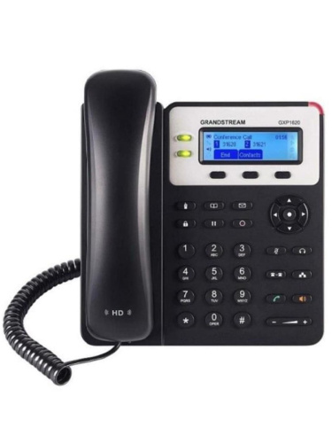 картинка GXP1620 IP-телефон Grandstream, 2х Ethernet 10/100Мб/с, 2 SIP линии  от магазина Интерком-НН фото 3