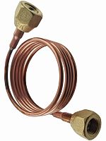 картинка Трубка медная капиллярная CTN-120 с гайками 1/4", длина 120см от магазина Интерком-НН