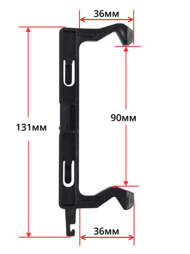 картинка 30185G10XN Защелка, крючок двери микроволновой печи Panasonic NN-CD565, NN-GX31, NN-GX36, NN-GX338 от магазина Интерком-НН