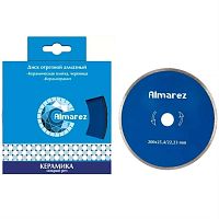 картинка Almarez 302200 диск отрезной алмазный по керамике мокрый рез 200х25,4/22,23 от магазина Интерком-НН