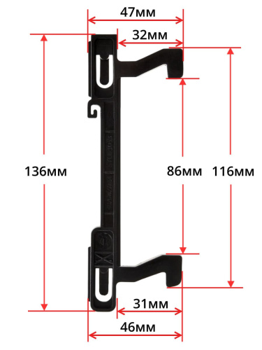 изображение LG 4026W2A014 Замок двери крючок 136мм для микроволновой печи MS-2068ZL магазин Компании Интерком-НН картинка LG 4026W2A014 Замок двери крючок 136мм для микроволновой печи MS-2068ZL от магазина Интерком-НН
