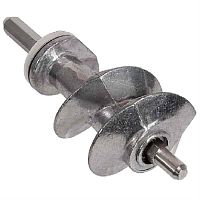 картинка Шнек в сборе SS-989843-CH с пластиковой втулкой, длинный шток для мясорубки Moulinex от магазина Интерком-НН