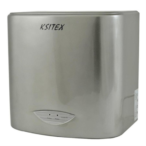 картинка Ksitex M-2008 JET Автоматическая сушилка для рук 950 Вт, ударопрочный пластик, хром (серебро) от магазина Интерком-НН