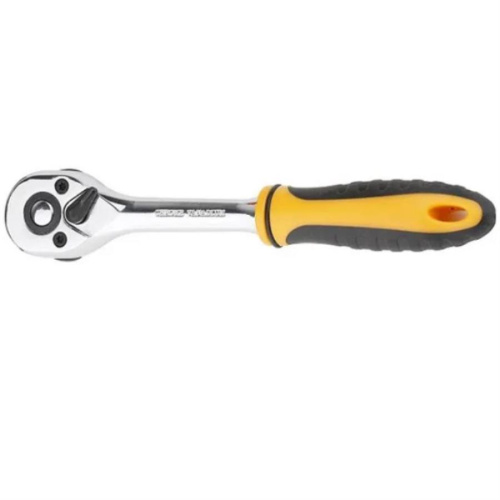 картинка Pobedit 2845011 ключ-трещотка 1/2" CR-V 45 зубьев, 2-компонентная рукоятка для торцевых головок от магазина Интерком-НН