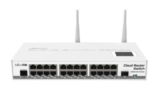 изображение Routerboard 125-24G-1S-2HnD-IN 24 x Ethernet 10/100/1000 Мбит/сек Router, Mikrotik магазин Компании Интерком-НН картинка Mikrotik CRS125-24G-1S-2HnD-IN, Routerboard 125-24G-1S-2HnD-IN 24 x Ethernet 10/100/1000 Мб Router от магазина Интерком-НН