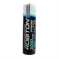 картинка Robiton 3.0/Li18650 Аккумулятор Li-ion 18650 ICR 3.7 В, 3000mAh, с защитой от магазина Интерком-НН