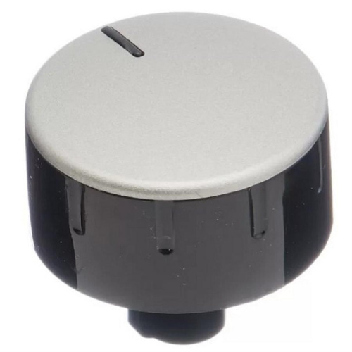 картинка Bosch 00604551 Ручка конфорки газовой варочной панели, чёрная/INOX, для PCD.., PCL.., [KI = 01] от магазина Интерком-НН