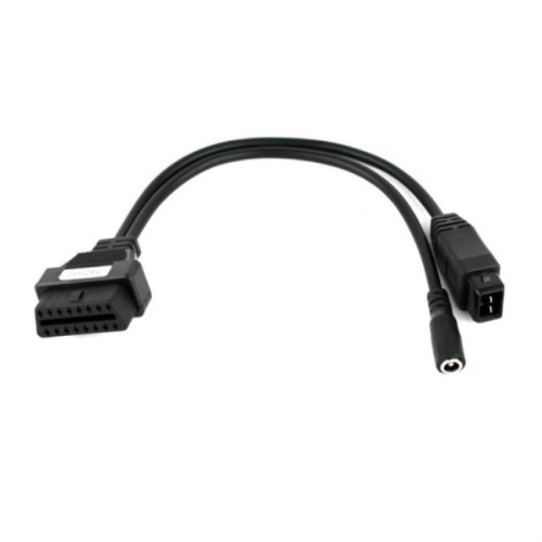 картинка Кабель-переходник диагностического разъема PSA 2pin V2 на OBDII 16pin для автомобиля от магазина Интерком-НН