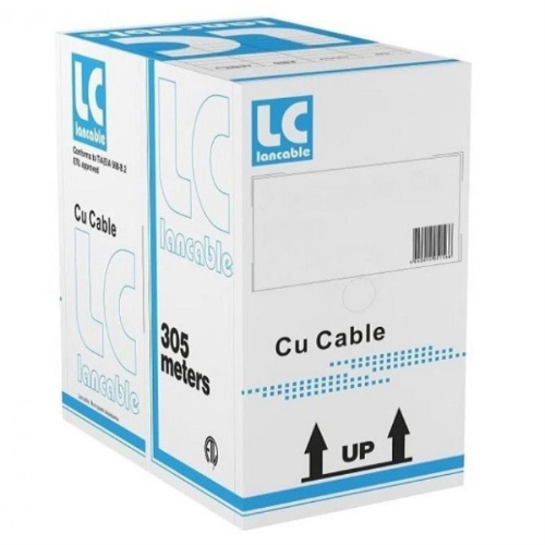 картинка Кабель FTP4 cat.5е, многожильный, витая пара экранированная, медь (305м), LC от магазина Интерком-НН