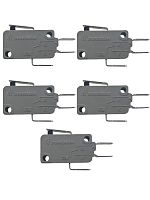 картинка Микропереключатель 5 шт. Dongnan KW3A-16Z1-A200 3-х контактный 16(4)A 250V с рычагом 14мм от магазина Интерком-НН