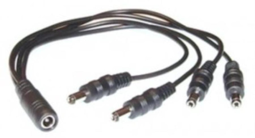 картинка DC-4P Разветвитель питания DC для видеокамер 1/4 от магазина Интерком-НН