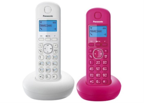 картинка Panasonic KX-TGB212RU1 - Беспроводной телефон DECT (радиотелефон) нет, цвет: красный  от магазина Интерком-НН