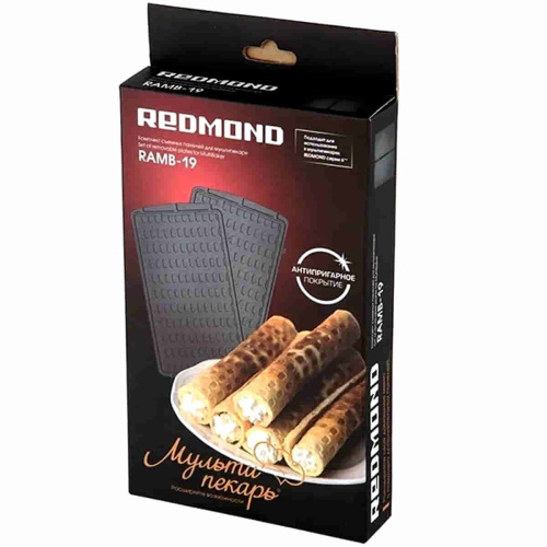 изображение Redmond RAMB-19 панель "тонкие вафли" 2шт (форма для вафельных трубочек) для мультипекаря 6 серии магазин Компании Интерком-НН картинка Redmond RAMB-19 панель "тонкие вафли" 2шт (форма для вафельных трубочек) для мультипекаря 6 серии от магазина Интерком-НН