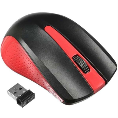 изображение Oklick 485MW Мышь беспроводная USB, чёрный/красный магазин Компании Интерком-НН картинка Oklick 485MW Мышь беспроводная USB, чёрный/красный от магазина Интерком-НН