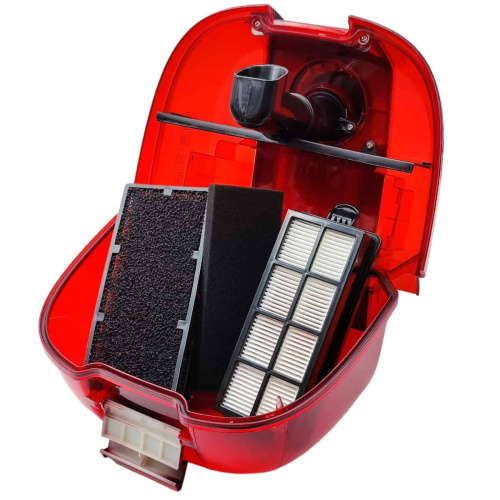 картинка Vitek VT-1833-KNSB-RED контейнер для сбора мусора в сборе c фильтрами к пылесосу VT-1833, красный от магазина Интерком-НН фото 3